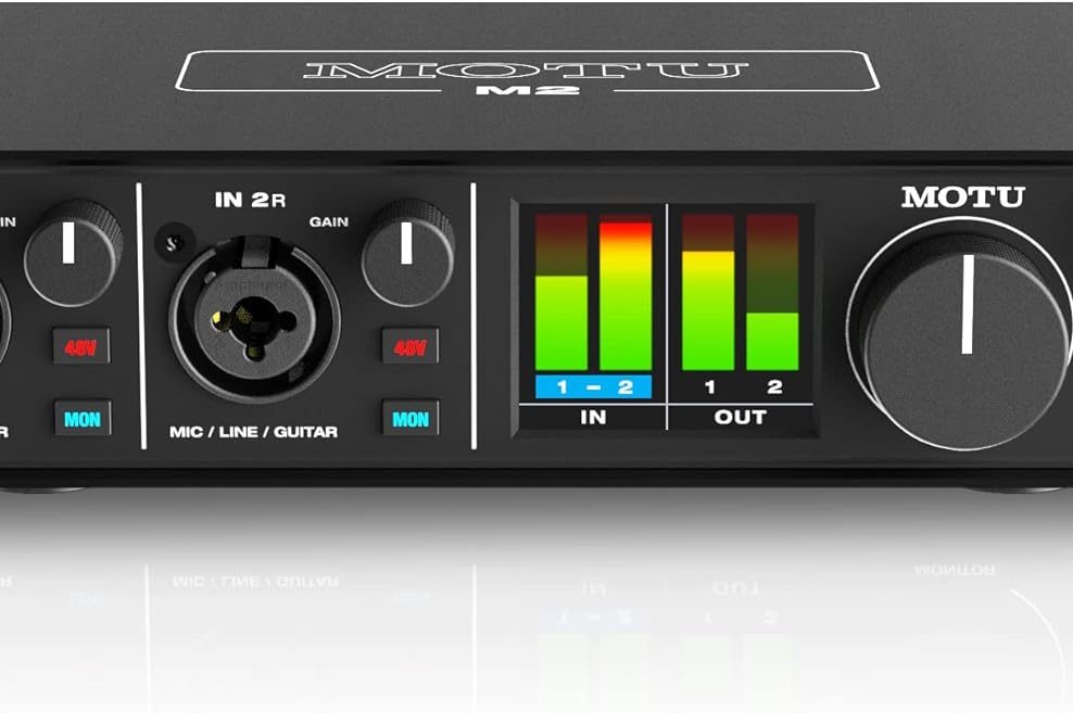 MOTU M2 USB-C Audio Interface